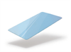 PVC card - light blue